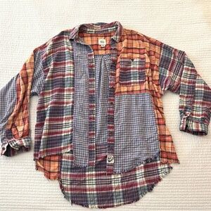 Urban Outfitters Cropped BDG Flannel - Size Medium